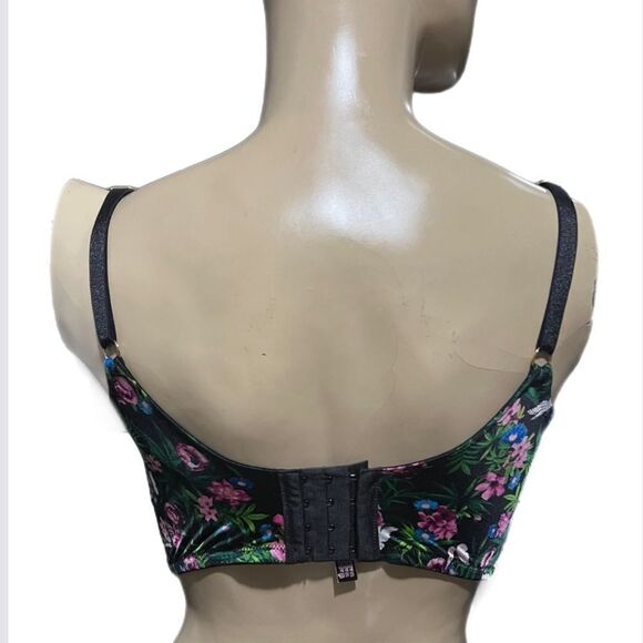 Victorias Secret So Obsessed Unlined Sexy Corset Top Bustier bra Moonlit Xsmall - Picture 10 of 10